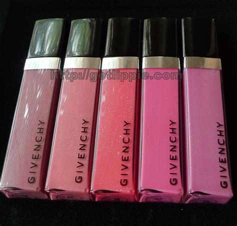 givenchy lip stick|Givenchy lip gloss interdit.